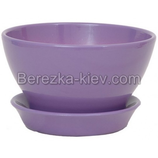 Фиалочница цвет фиолетовый (диаметр 14,5 см.)