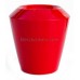 Пластиковый горшок Canico яркие (красный) 60
