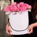 Розовые тюльпаны 49 шт в подарочной коробке!